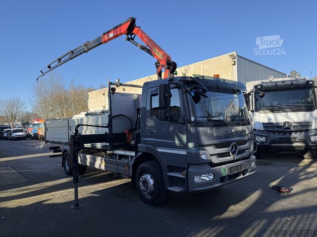 LKW mit Pritsche (offen) Mercedes-Benz Atego 1524 Palfinger 12002 bis 19 Meter
