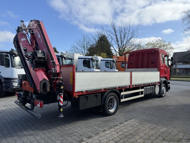 Macara montată pe camion Scania R420 Montagekran Fassi 135 bis 23 Meter