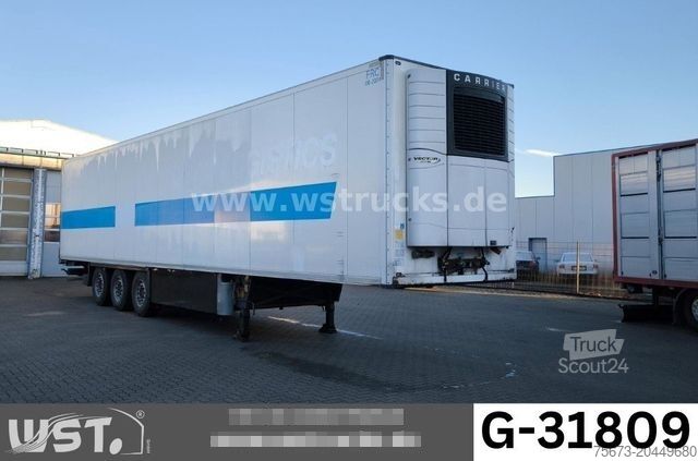 Reefer semitrailer SCHMITZ CARGOBULL Kühlauflieger Rohrbahn Hooks | Vector 1850 MT