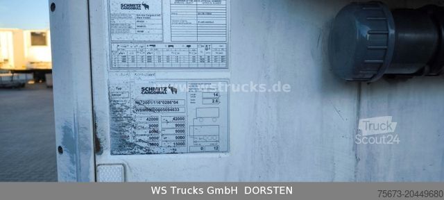 Reefer semitrailer SCHMITZ CARGOBULL Kühlauflieger Rohrbahn Hooks | Vector 1850 MT