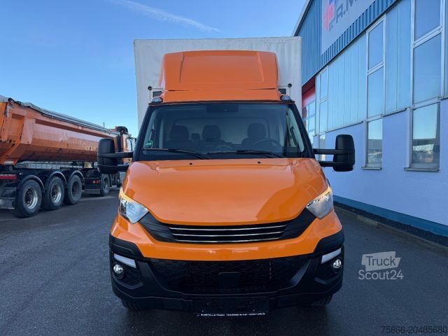 Kravas automašīna ar furgonu un celtni IVECO 72-210 HI Matic Rollplane Palfinger PC 3800