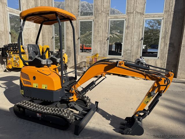 Mini bager YCW 18S - Kubota D902