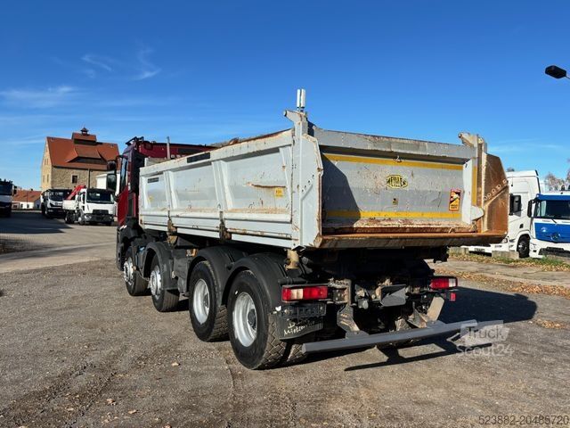 Damperli kamyon RENAULT C450 Comfort*8x4*Bordmatik*Meiller*ServoTwin