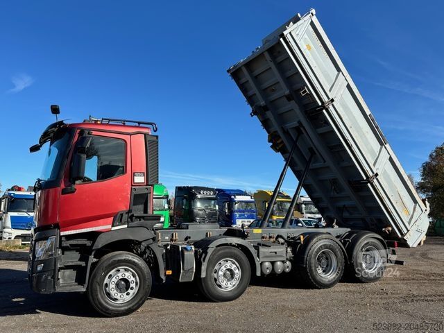 Damperli kamyon RENAULT C450 Comfort*8x4*Bordmatik*Meiller*ServoTwin