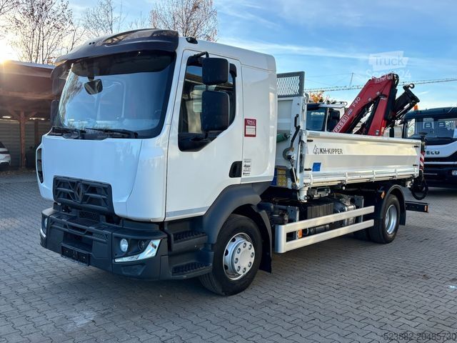 Platforminis sunkvežimis RENAULT D250 DTI8 Fassi F90B.1.22 E*FUNK*AHK*NEUWERTIG