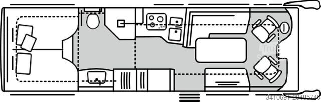 Integraal camper MORELO Palace 88 LB Modelljahr 2025! TOP ausgestattet!