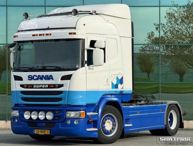Standaard trekker SCANIA G410 HIGHLINE 868.000 KM FULL SPOILER TOP CONDIT
