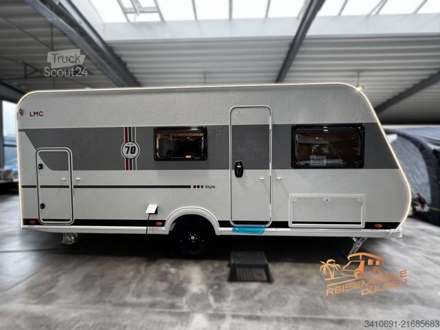 Caravane LMC Style 70 493 K 70 Jahre-Paket Stockbetten Therme