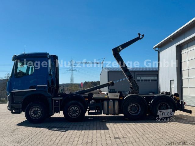 Autocamion cu cârlig pentru containere MERCEDES-BENZ Arocs 3245 BBLL*Meiler Abrollkipper RK 30 60L*
