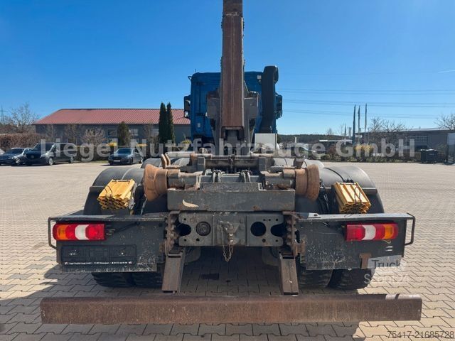 Autocamion cu cârlig pentru containere MERCEDES-BENZ Arocs 3245 BBLL*Meiler Abrollkipper RK 30 60L*
