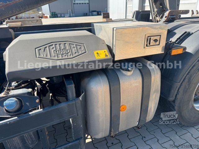 Autocamion cu cârlig pentru containere MERCEDES-BENZ Arocs 3245 BBLL*Meiler Abrollkipper RK 30 60L*