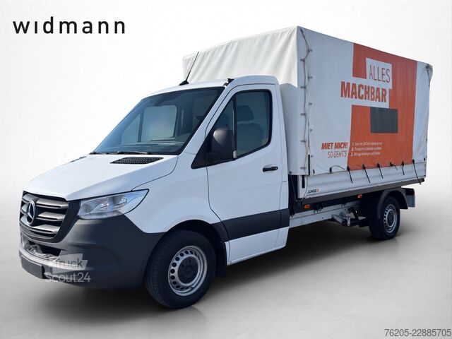 Furgão cortina de lona Mercedes-Benz Sprinter 315 CDI Pritsche Plane KlimaA