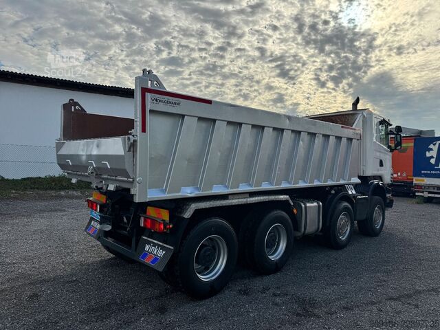 Sklápěcí vůz SCANIA R 480 Retarder 8x4 Bortmatik Stahl Kipper