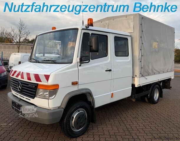 Kombiniran vozilo s ponjavo MERCEDES-BENZ Vario 614 D DoKa PP/ DPF/ LBW 1.0t/ AHK/ Org. KM
