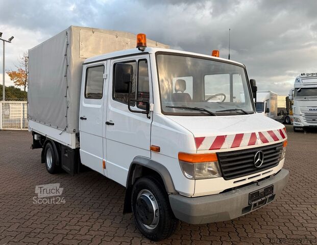 Kombiniran vozilo s ponjavo MERCEDES-BENZ Vario 614 D DoKa PP/ DPF/ LBW 1.0t/ AHK/ Org. KM