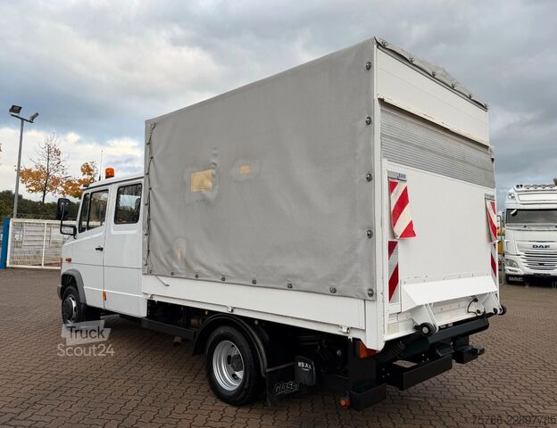 Kombiniran vozilo s ponjavo MERCEDES-BENZ Vario 614 D DoKa PP/ DPF/ LBW 1.0t/ AHK/ Org. KM