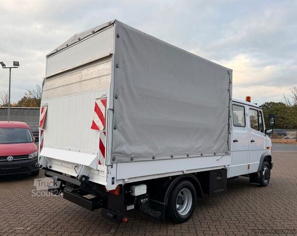 Kombiniran vozilo s ponjavo MERCEDES-BENZ Vario 614 D DoKa PP/ DPF/ LBW 1.0t/ AHK/ Org. KM