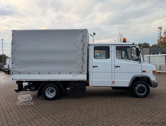 Kombiniran vozilo s ponjavo MERCEDES-BENZ Vario 614 D DoKa PP/ DPF/ LBW 1.0t/ AHK/ Org. KM