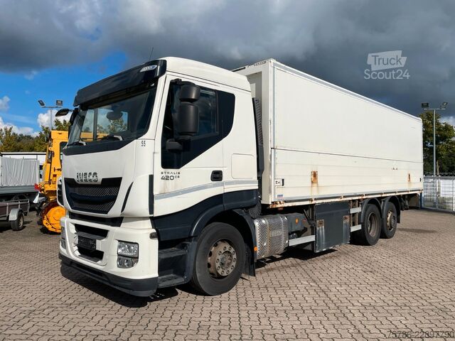 Autocarro per bevande IVECO Stralis AS260/ 8m Ewers Aufbau/ AC/ LBW 2.5t