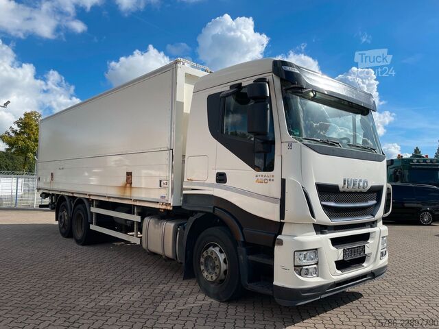 Autocarro per bevande IVECO Stralis AS260/ 8m Ewers Aufbau/ AC/ LBW 2.5t
