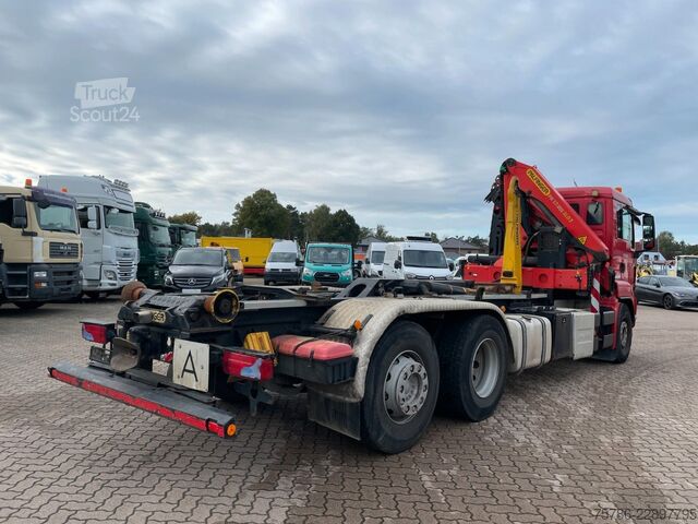 Lastbilsmonterad kran MAN TGS 26.400 6x2 BL/ Pk 17001 5+6+Funk/ AC/  AHK