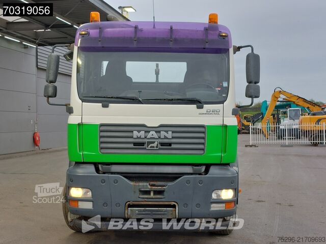Containertransport (haakarmsysteem) MAN TGA 18.310 4X2 14 tons hooklift steelsuspension...