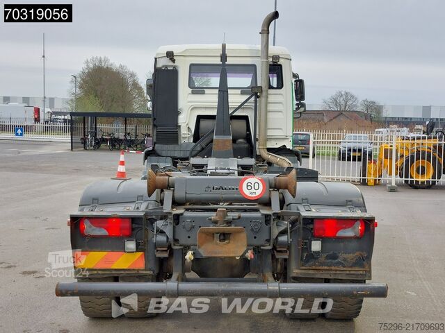 Containertransport (haakarmsysteem) MAN TGA 18.310 4X2 14 tons hooklift steelsuspension...