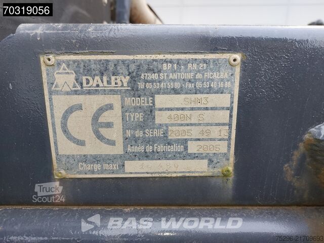 Containertransport (haakarmsysteem) MAN TGA 18.310 4X2 14 tons hooklift steelsuspension...