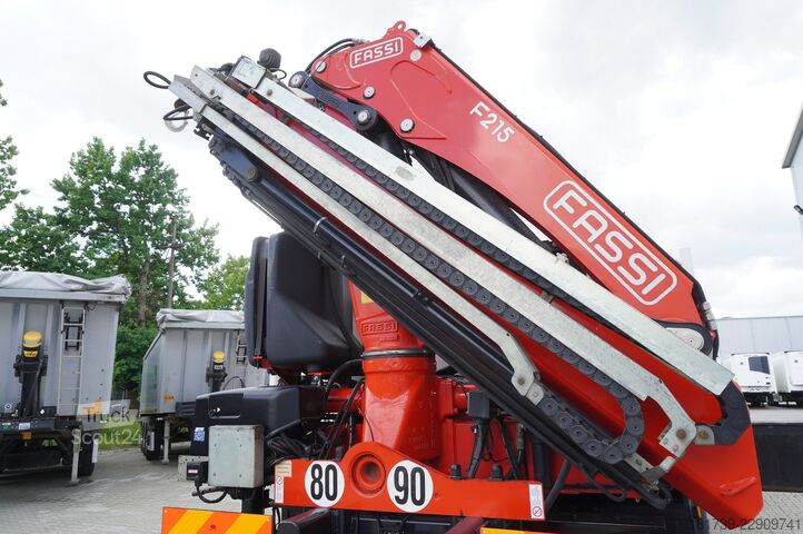 Platform met kraan MAN TGS 26.420 6×4 / Fassi F215A.2.24 / 6,7m