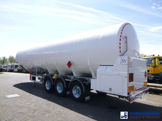Réservoir Van Hool Cryogenic tank inox 58.6 m3 / 1 comp / R10,4BN ...