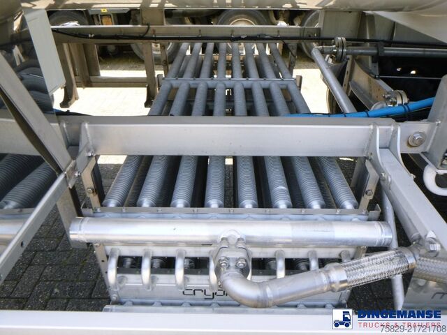 Réservoir Van Hool Cryogenic tank inox 58.6 m3 / 1 comp / R10,4BN ...