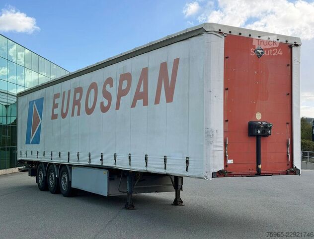 Semi-remorque bâchée SAMRO ST39WGRA BPW AXLES DISC BRAKES SLIDING ROOF TAIL
