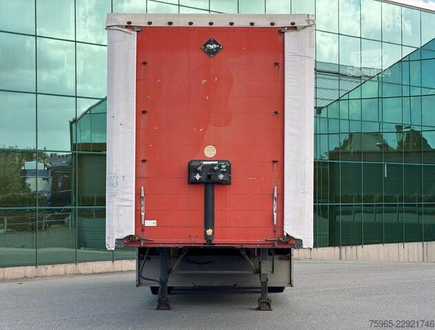 Semi-remorque bâchée SAMRO ST39WGRA BPW AXLES DISC BRAKES SLIDING ROOF TAIL