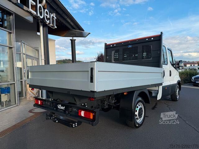 Lava-auto kaksoisohjaamo Iveco Daily 35S14 Doka, Pritsche, Klima, AHK