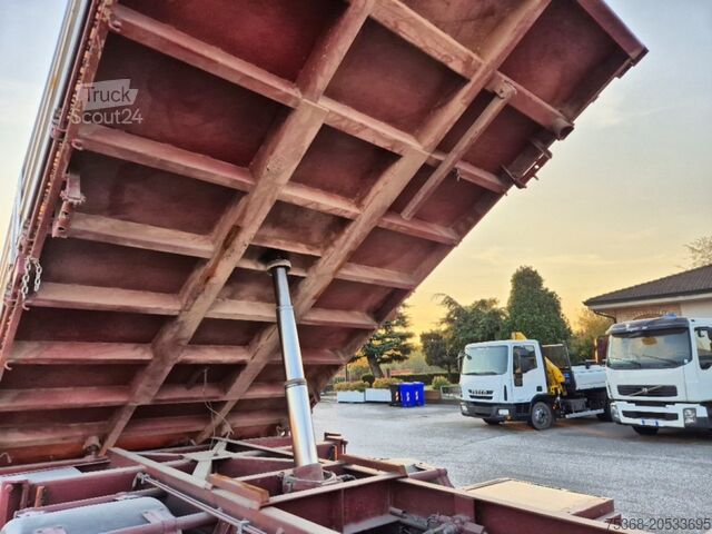 Camión con grúa y volquete Iveco EUROCARGO 120E24 K