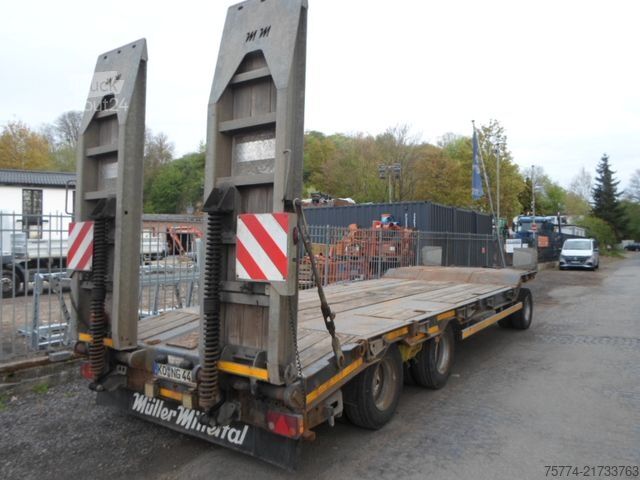 Remorque porte-engins surbaissée MÜLLER-MITTELTAL T 3-Profi-30 To. 3 Achser