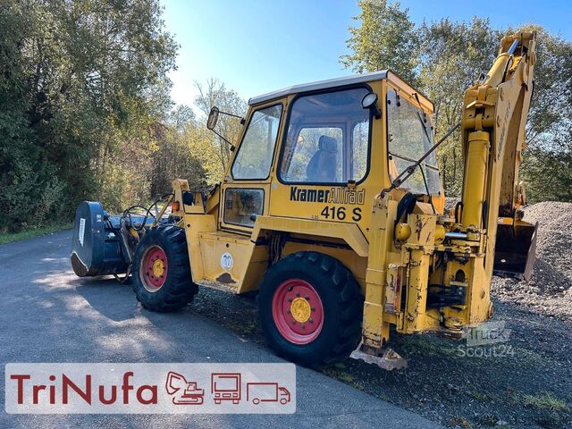 Graaflaadmachine KRAMER 416 S | Michaelis Betonmischschaufel | 4x4 |