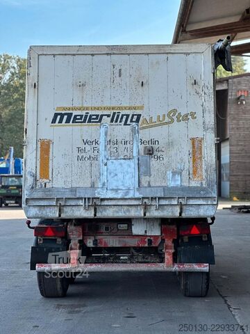Semi-remorque benne MEIERLING MSK 24 Kipper /Liftachse / Getreideluke / EBS