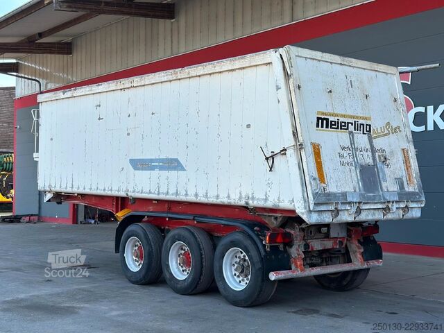 Semi-remorque benne MEIERLING MSK 24 Kipper /Liftachse / Getreideluke / EBS