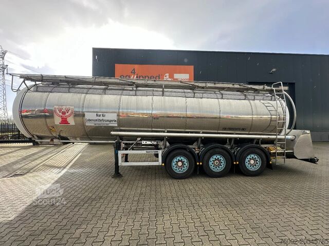 Maisto cisterna Feldbinder LEBENSMITTEL / LEVENSMIDDELEN FOOD / 33.500L / ...