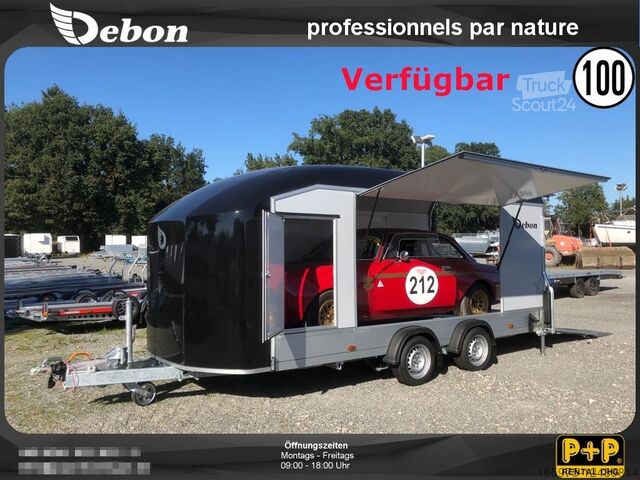 Cheval Liberté Debon C1000 ALU |  3,5t | Kofferanhänger -  Motosport - Oldtimer