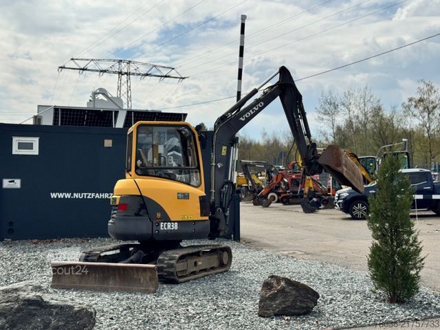 Minirýpadlo VOLVO ECR 38, ECR38, 3 Löffel, MS 03,