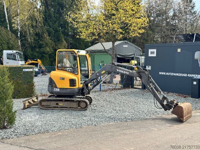 Minirýpadlo VOLVO ECR 38, ECR38, 3 Löffel, MS 03,