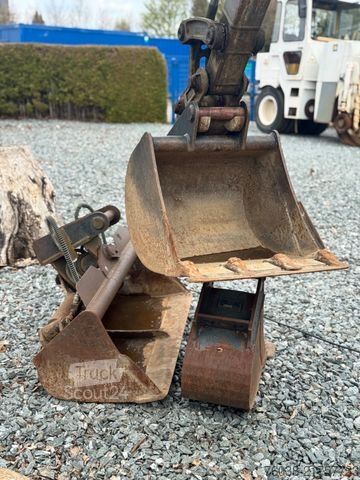 Minirýpadlo VOLVO ECR 38, ECR38, 3 Löffel, MS 03,