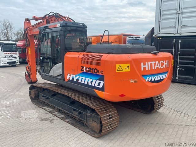 Lančani bager HITACHI ZX210LC-5B Hybrid Monoblock OilQuick OQ70/55 Kli