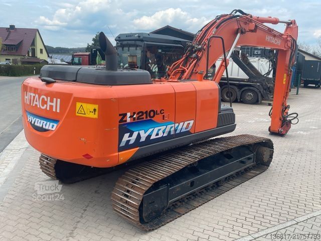 Lančani bager HITACHI ZX210LC-5B Hybrid Monoblock OilQuick OQ70/55 Kli