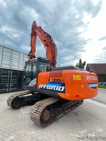 Lančani bager HITACHI ZX210LC-5B Hybrid Monoblock OilQuick OQ70/55 Kli