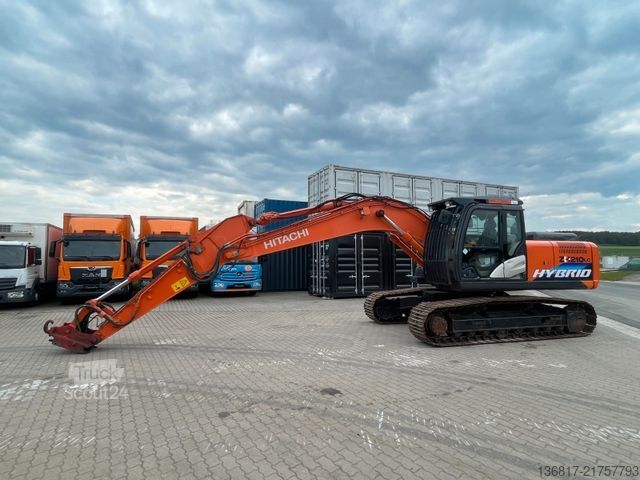 Lančani bager HITACHI ZX210LC-5B Hybrid Monoblock OilQuick OQ70/55 Kli