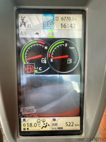 Lančani bager HITACHI ZX210LC-5B Hybrid Monoblock OilQuick OQ70/55 Kli