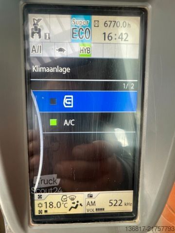 Lančani bager HITACHI ZX210LC-5B Hybrid Monoblock OilQuick OQ70/55 Kli